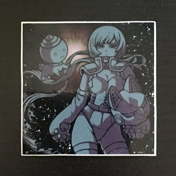 5/$25 Retro 'Kit and Momo' Shiny Sticker - Picture 4 of 4